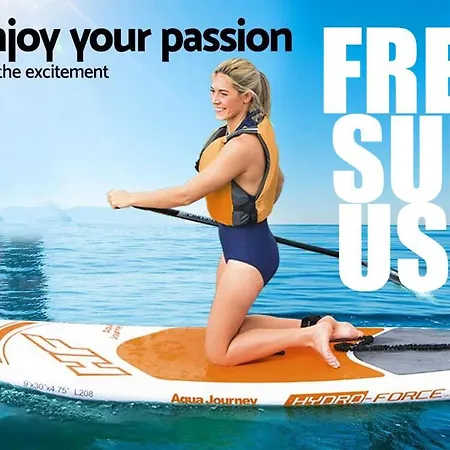 Family Surf 3 Floors Of Fun 8 Min Walk To Дом отдыха Балатонфеньвеш